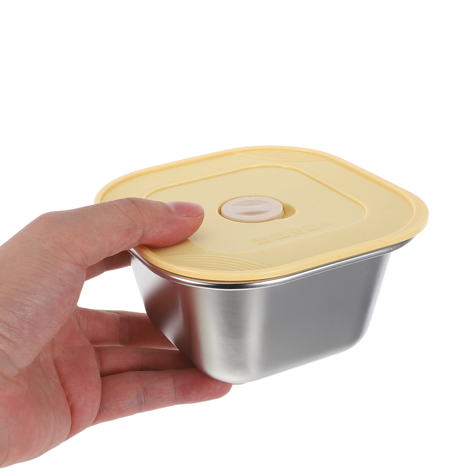 Food Prep Snacks - 3Pcs Stainless Steel Snack Containers Stackable