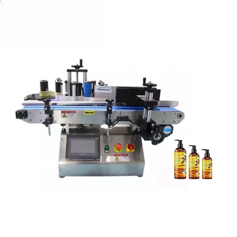 Food Snacks Label - Beverage and food automatic round bottle