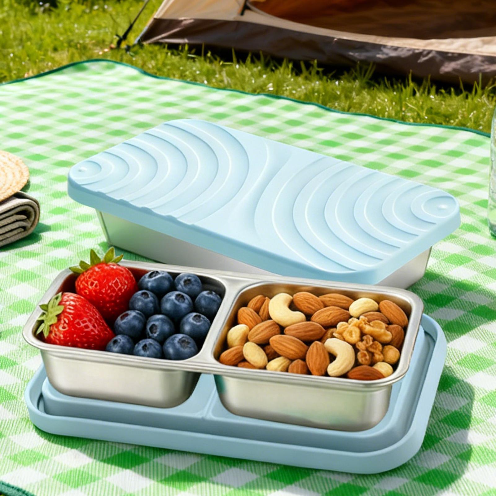 Stainless Steel Snack Containe - Food Prep Snacks ulasan dan harga