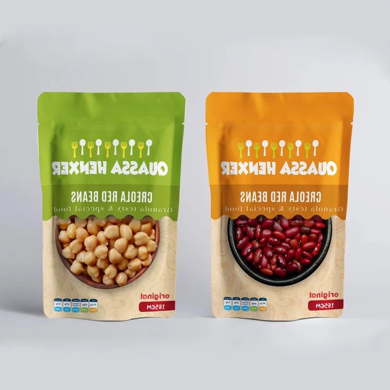 Aluminum Foil Bag Standing Zip - Food Snacks For Christmas ulasan dan harga