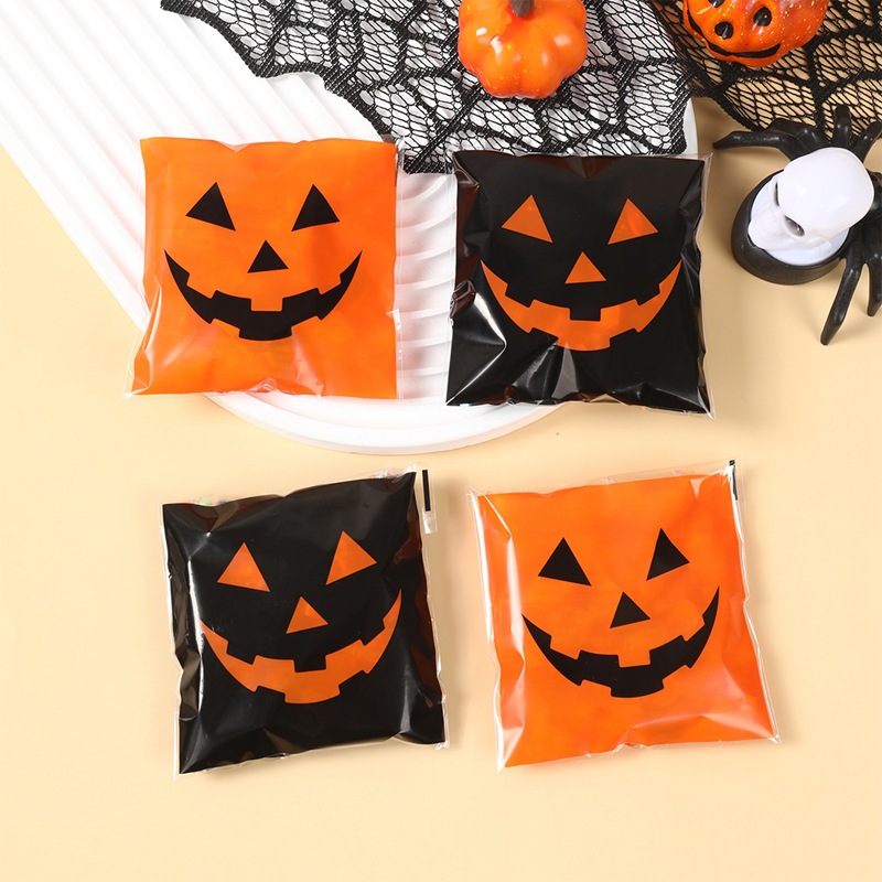 50/100pcs Halloween Black Oran - Food Snacks Candy ulasan dan harga