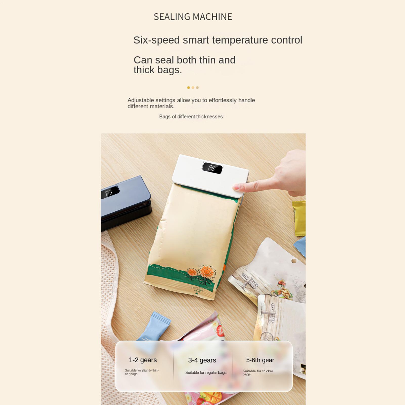 Mini Bag Resealer LED Display  - Food Prep Snacks ulasan dan harga