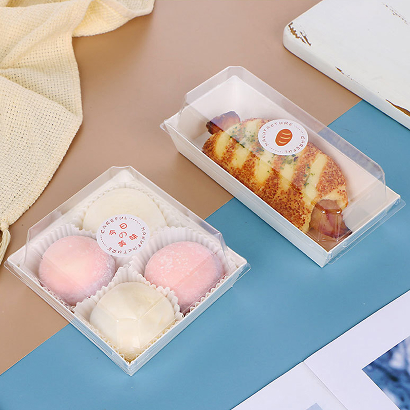 50Pcs Kraft Paper Box Bento Br - Food Snacks For Christmas ulasan dan harga
