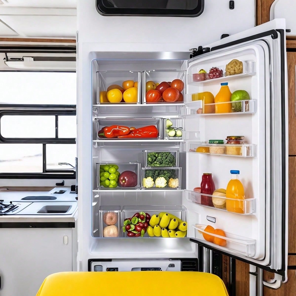 7/14 Pack Stackable Fridge Org - Food Snacks For Party ulasan dan harga