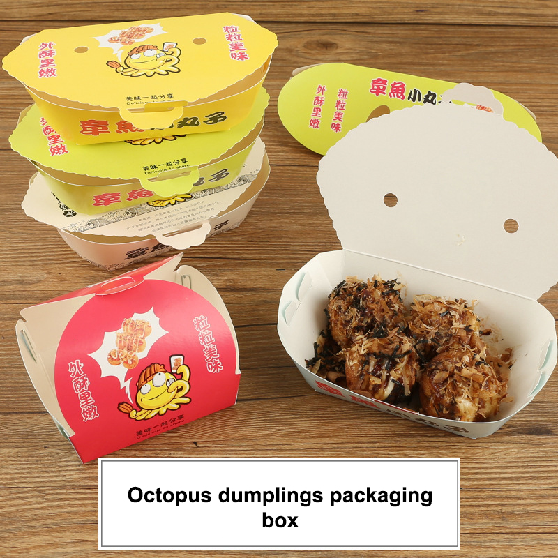 100Pcs Disposable Cartoon Octo - Food Snacks For Party ulasan dan harga
