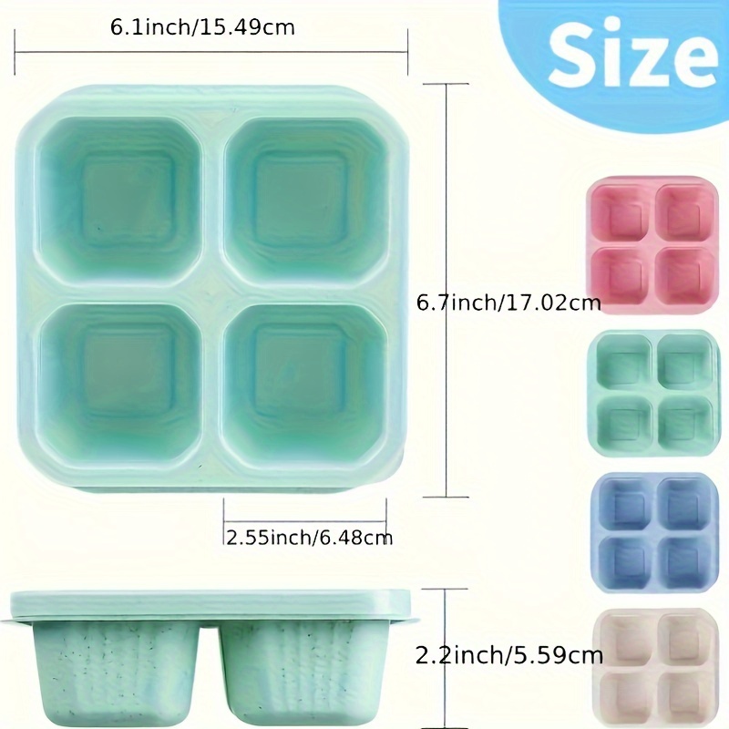 Set of 2 Reusable Plastic Snac - Food Prep Snacks ulasan dan harga