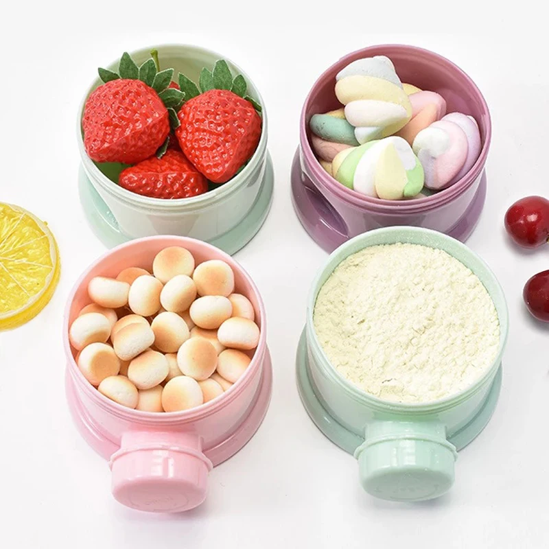3/4 Layer Colored Milk Powder  - Food Snacks For Toddlers ulasan dan harga