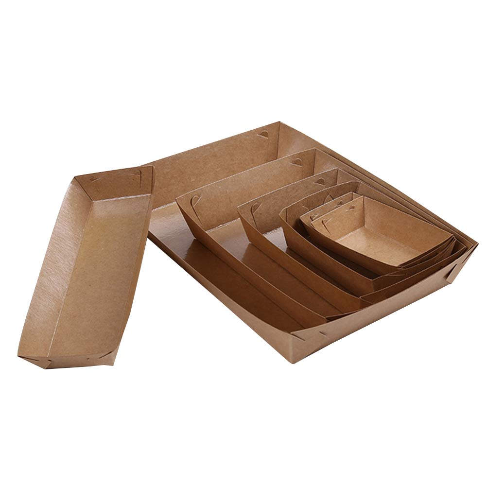 30Pcs Disposable Boat Packing  - Food Snacks For Party ulasan dan harga
