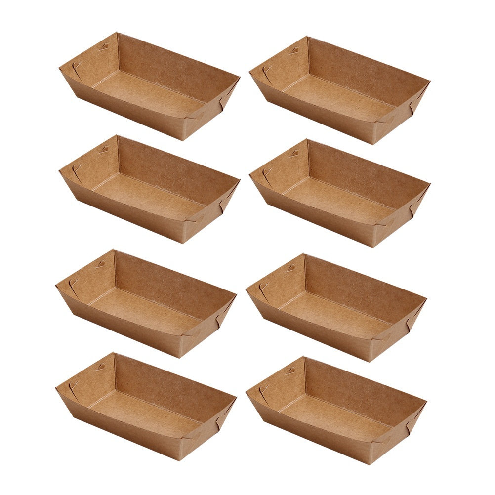 30Pcs Disposable Boat Packing  - Food Snacks For Party ulasan dan harga