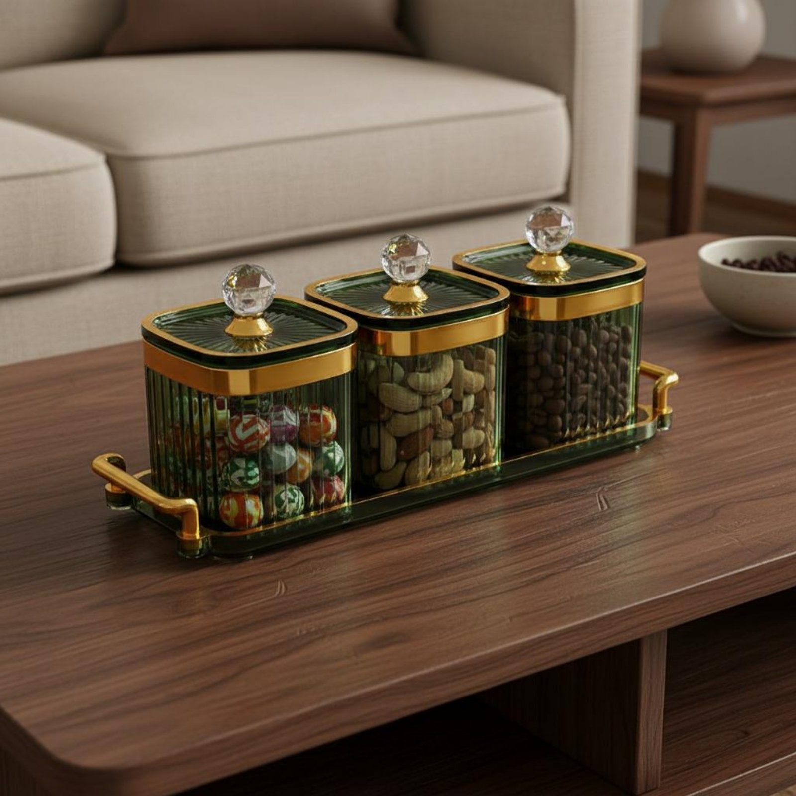 Decorative Snack Container Set - Food Snacks Candy ulasan dan harga