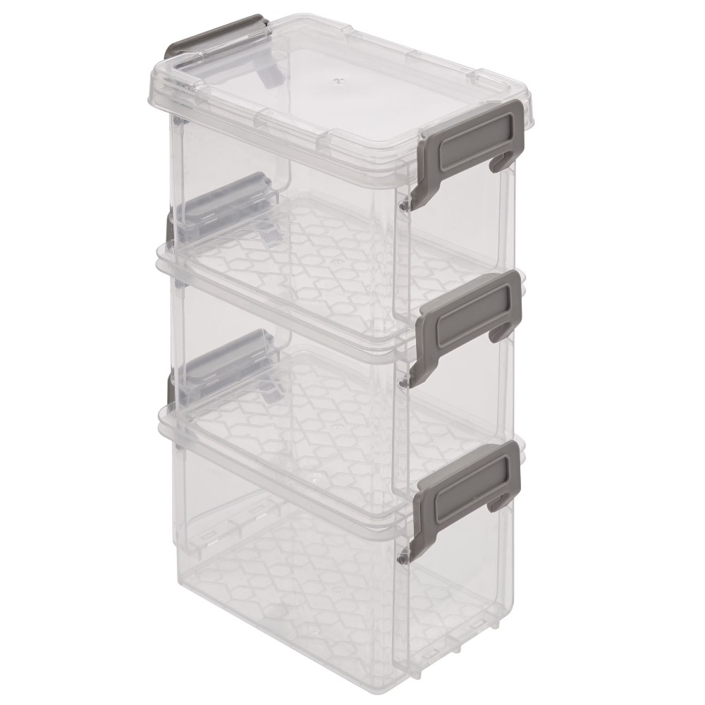 4-Pack 12oz Stackable Storage  - Food Snacks Label ulasan dan harga