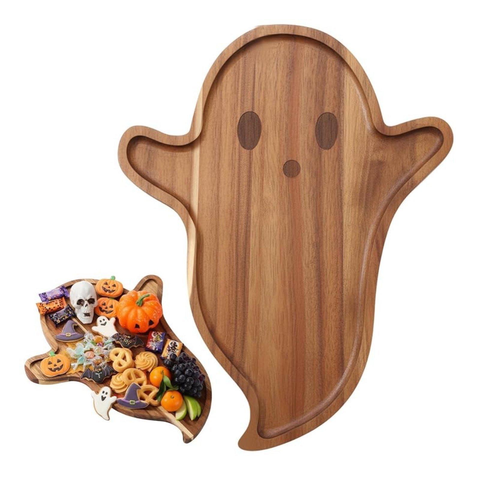 Serving Tray Cheese Board Wood - Food Prep Snacks ulasan dan harga