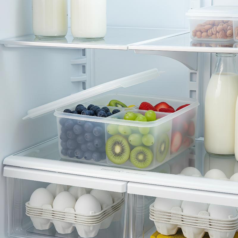 4 In 1 Refrigerator Crisper Bo - Food Prep Snacks ulasan dan harga