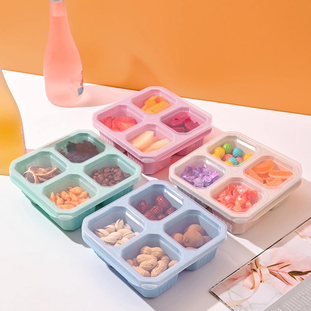 Snack Compartment Box 4 Pack S - Food Prep Snacks ulasan dan harga