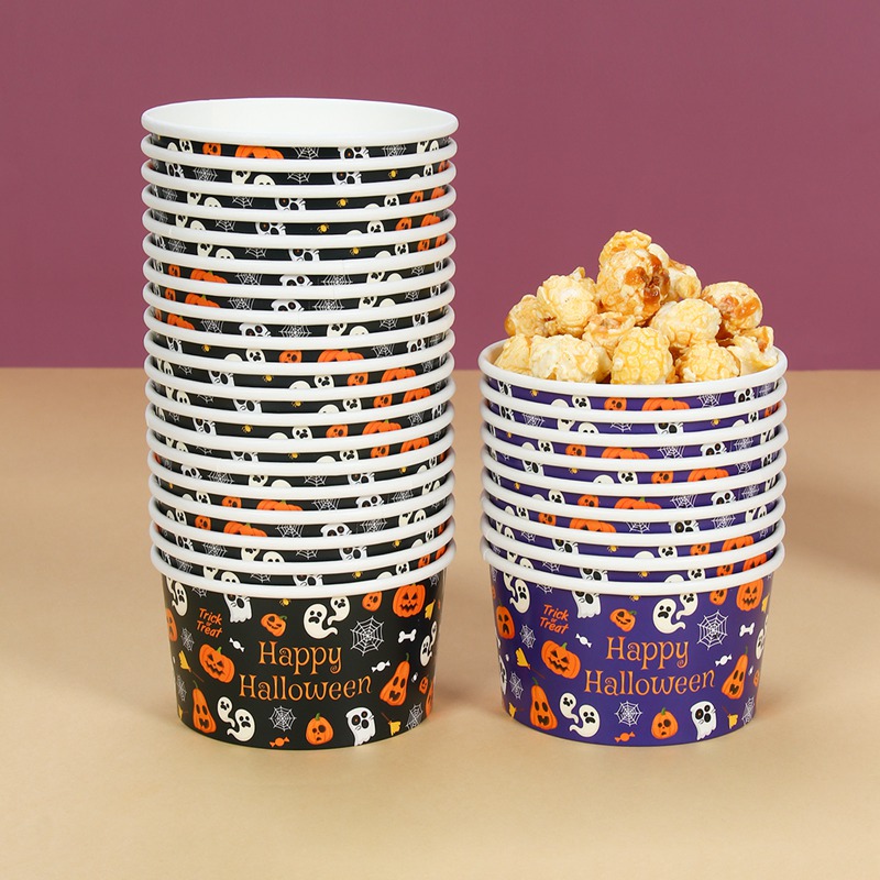 10/30/50Pcs Halloween Paper Bo - Food Snacks For Party ulasan dan harga