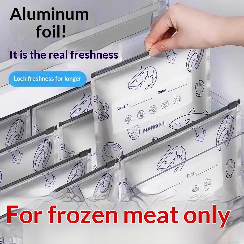 50Pcs Reusable Aluminum Foil F - Food Snacks Label ulasan dan harga