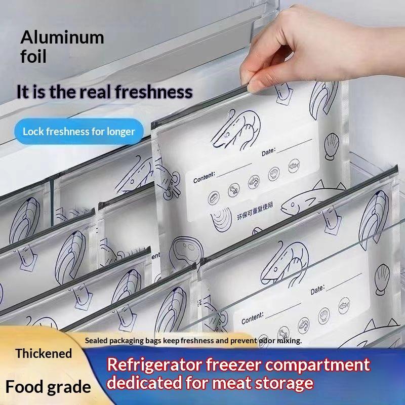 50Pcs Reusable Aluminum Foil F - Food Snacks Label ulasan dan harga