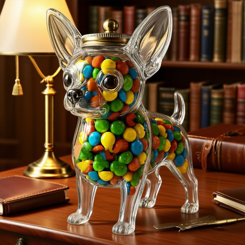 Chihuahua Shaped Container Fre - Food Snacks For Christmas ulasan dan harga