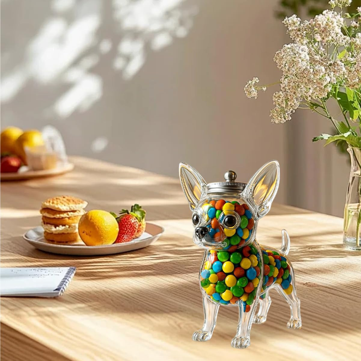 Chihuahua Shaped Container Fre - Food Snacks For Christmas ulasan dan harga