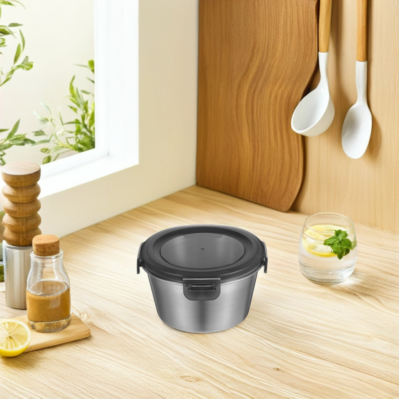 600Ml Airtight Food Storage Co - Food Prep Snacks ulasan dan harga