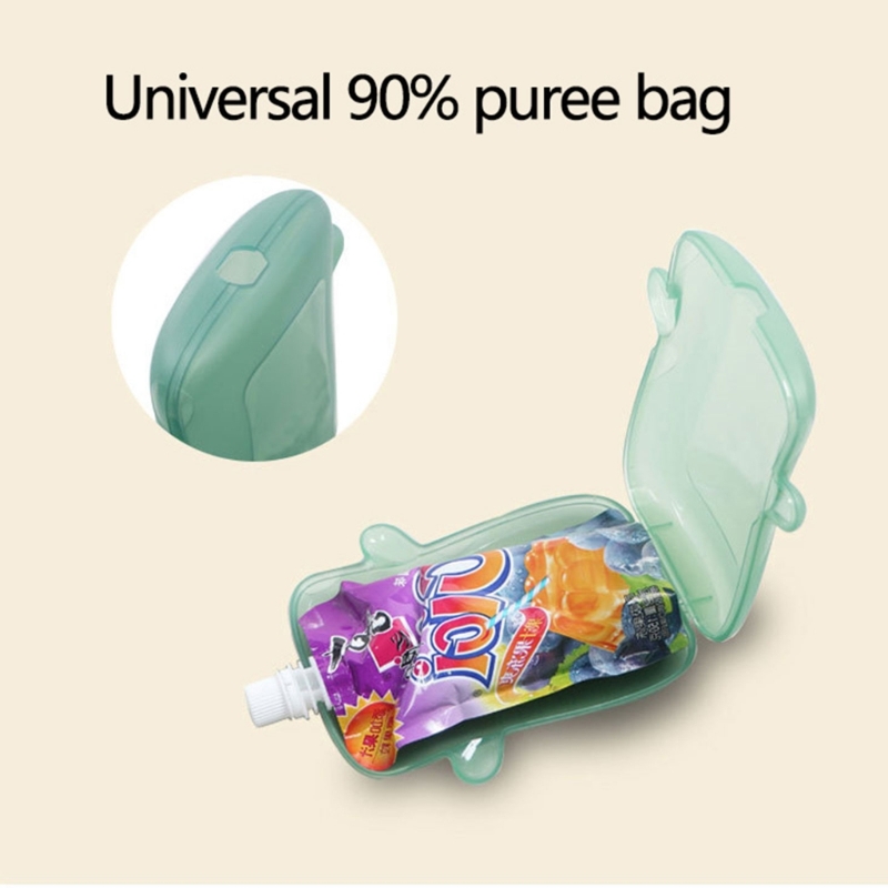 Convenient Food Pouch Holder M - Food Snacks For Toddlers ulasan dan harga