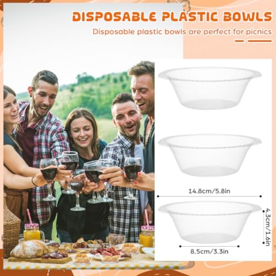 30 Pack 12 oz Disposable Plast - Food Snacks For Party ulasan dan harga