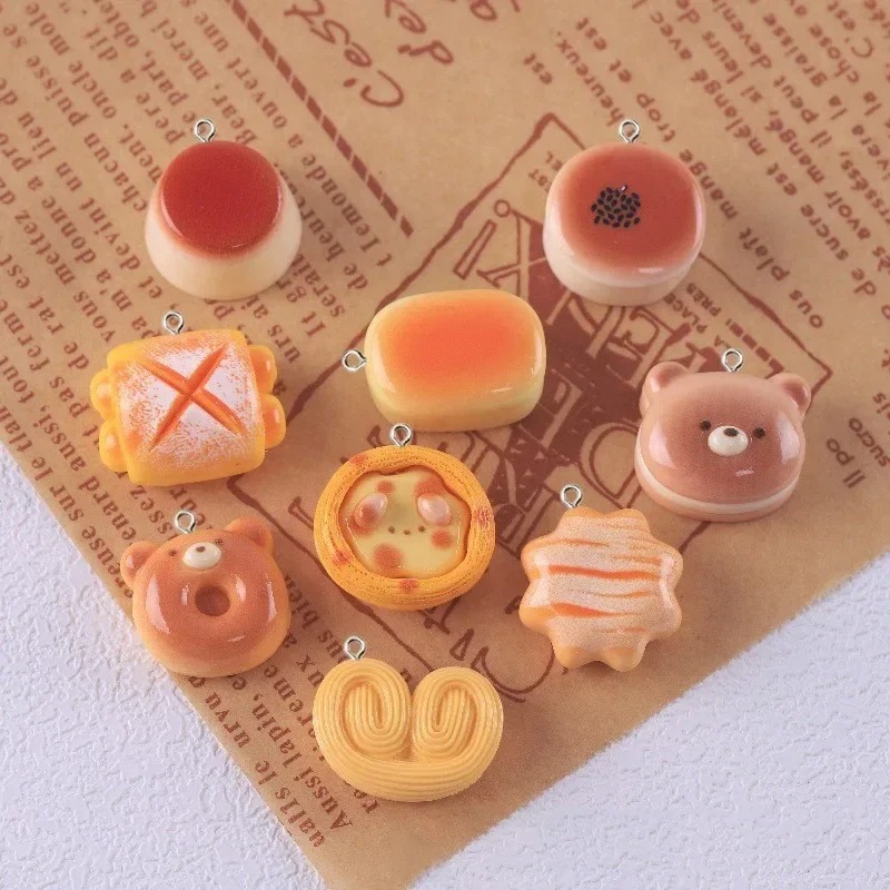 10Pcs Cute Bear Pudding Tart B - Food Snacks For Party ulasan dan harga