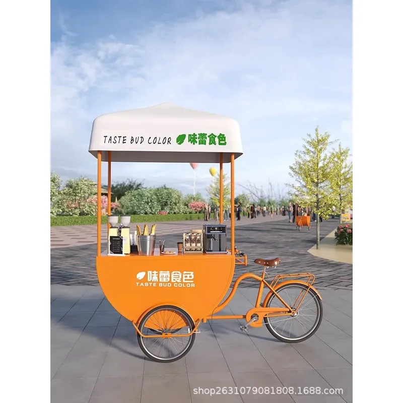 Outdoor Mobile Food Cart Snack - Food With Snacks ulasan dan harga