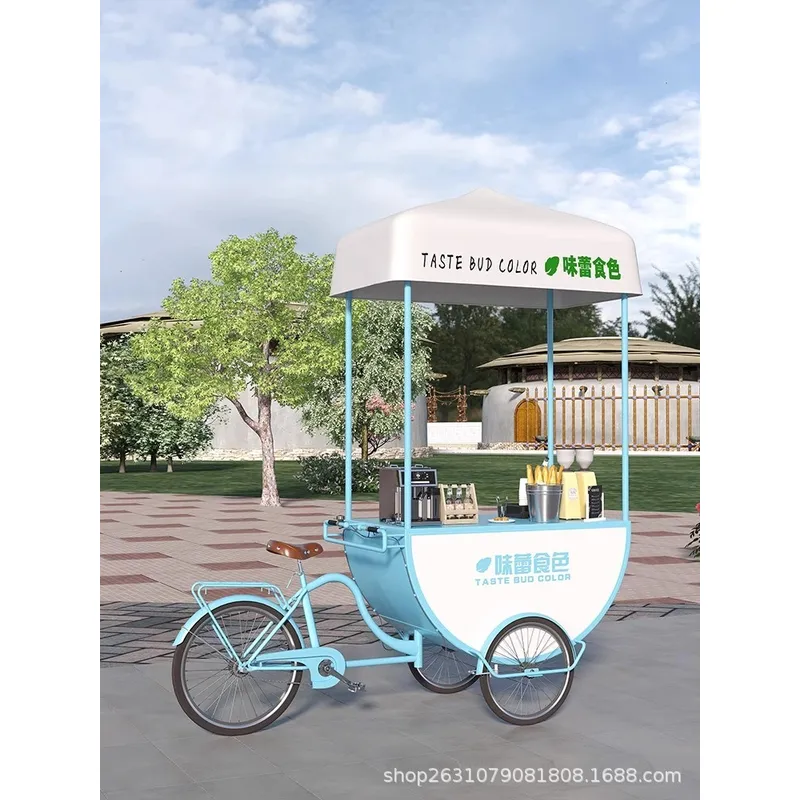 Outdoor Mobile Food Cart Snack - Food With Snacks ulasan dan harga