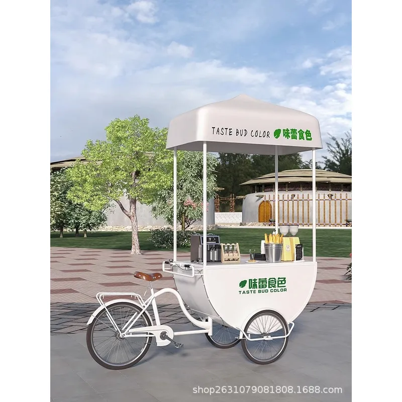 Outdoor Mobile Food Cart Snack - Food With Snacks ulasan dan harga