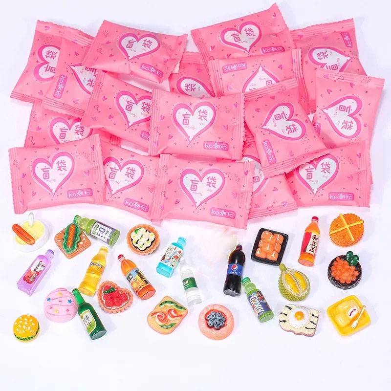-Random Style Bag Miniature Fo - Food Snacks For Christmas ulasan dan harga