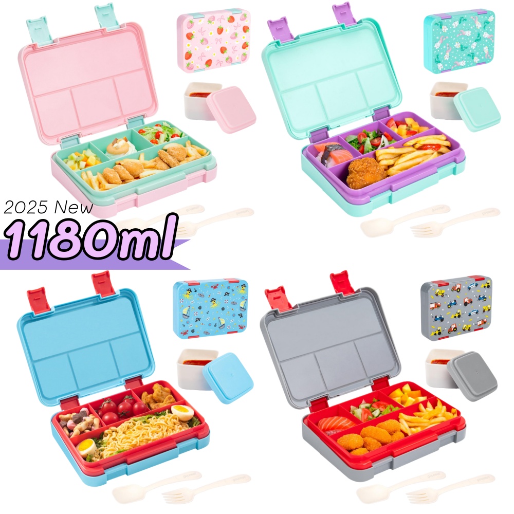 40oz Cartoon Pattern Bento Lun - Food Prep Snacks ulasan dan harga