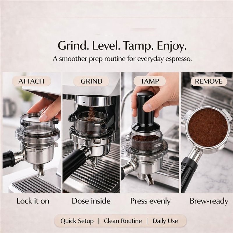B15C Dosing Funnel 54Mm Twist- - Breville Espresso Barista Touch ulasan dan harga