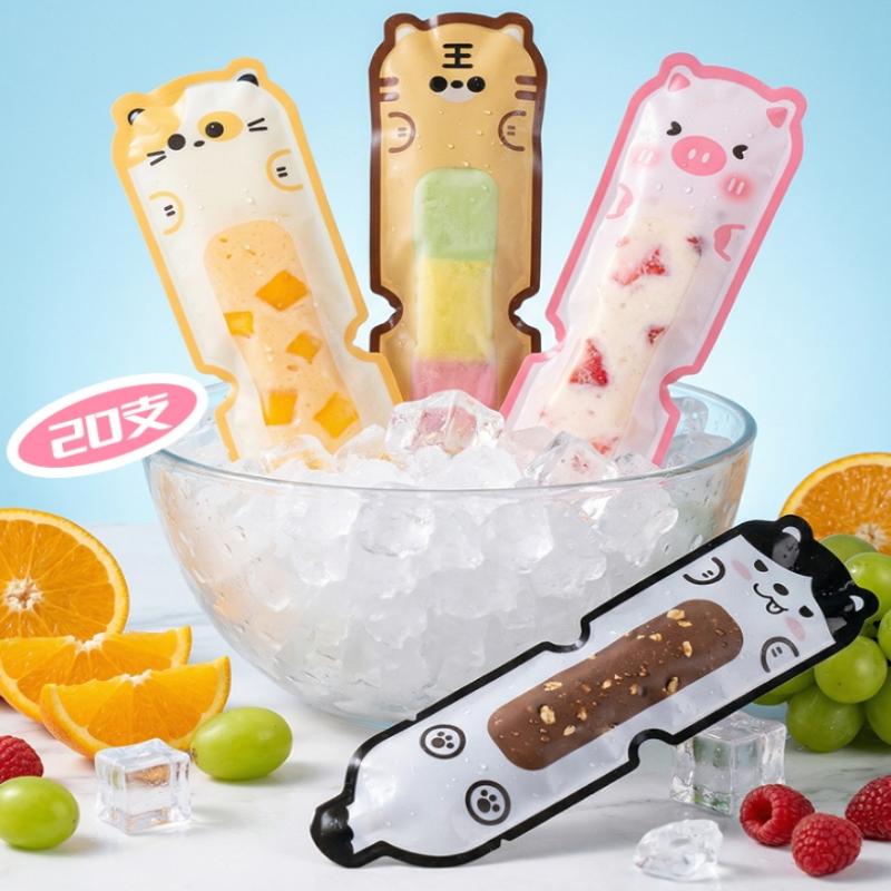 20 Pcs Cute Cartoon DIY Ice Po - Food Snacks For Toddlers ulasan dan harga