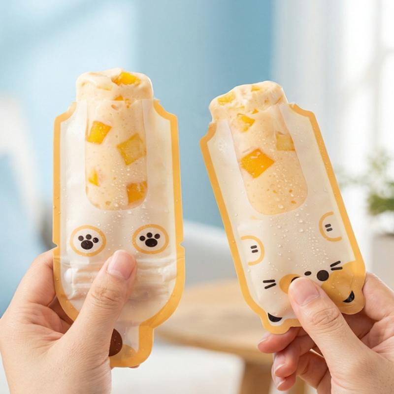20 Pcs Cute Cartoon DIY Ice Po - Food Snacks For Toddlers ulasan dan harga