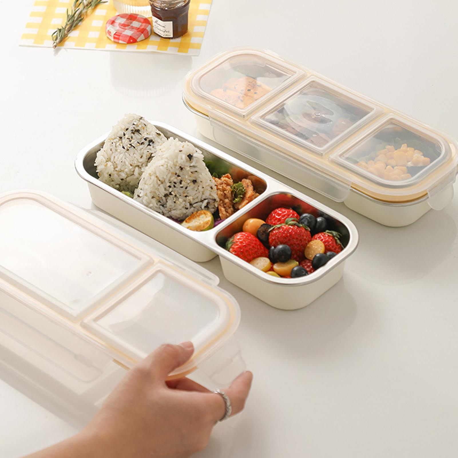 Stainless Steel Snack Box Spil - Food Prep Snacks ulasan dan harga