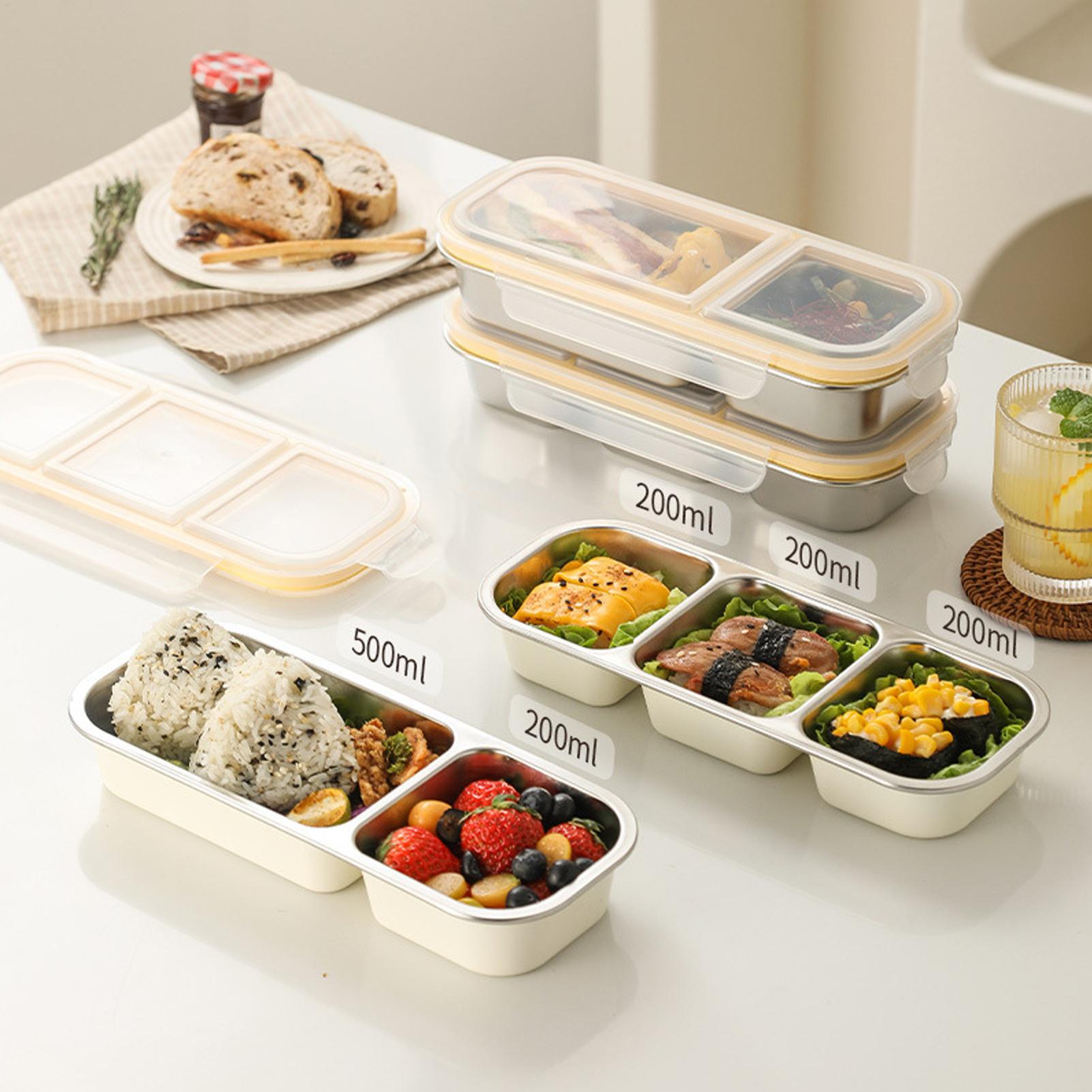 Stainless Steel Snack Box Spil - Food Prep Snacks ulasan dan harga
