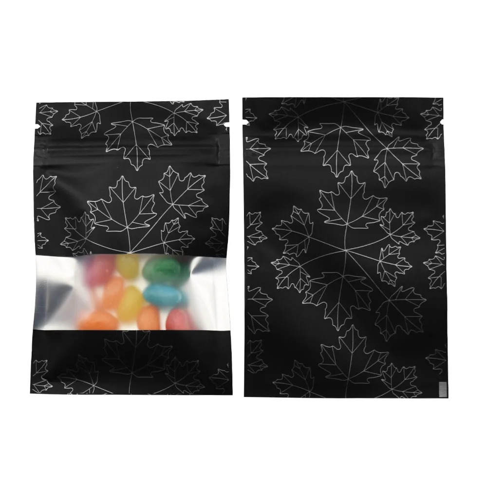 100Pcs Zip Lock Mylar Foil Bag - Food Snacks For Christmas ulasan dan harga