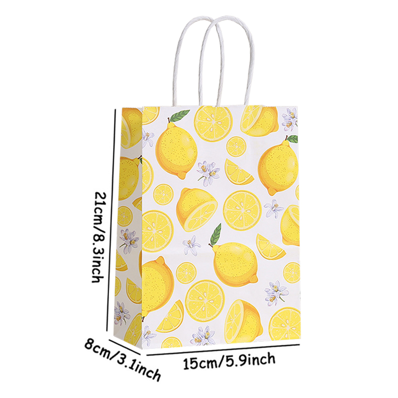 6pcs Tropical Summer Hello Lem - Food Snacks For Party ulasan dan harga