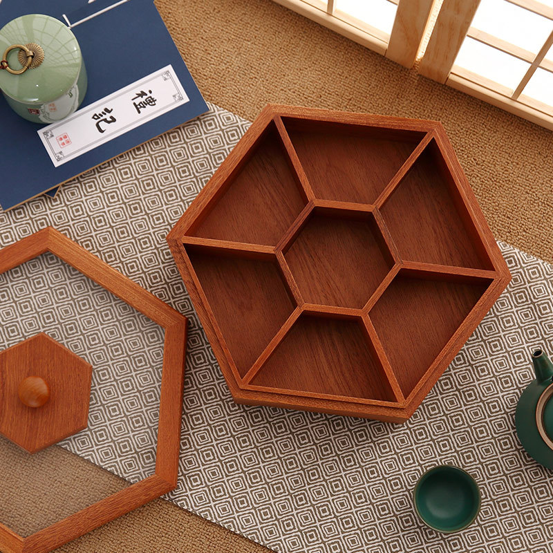 New Wood Candy Biscuit Storage - Food Snacks Candy ulasan dan harga
