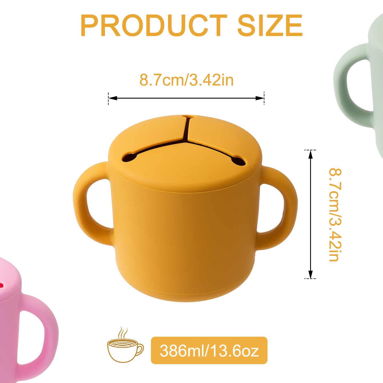 Color Kids 1PCS Silicone Baby  - Food Snacks For Toddlers ulasan dan harga